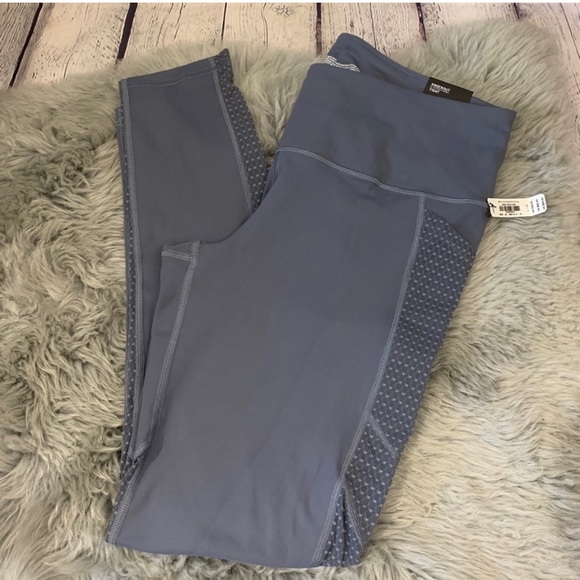 Victoria's Secret Pants - Victoria Sport Gray Mesh Knockout Tight Size Large